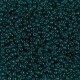 Miyuki rocailles Perlen 11/0 - Transparent dark teal 11-2406